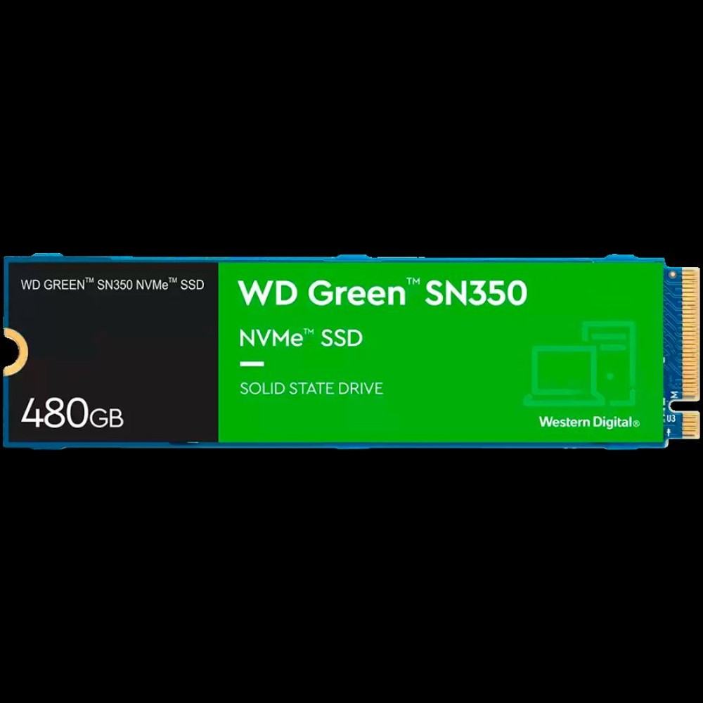 SSD WD Green (M.2, 480GB, PCIE GEN3)