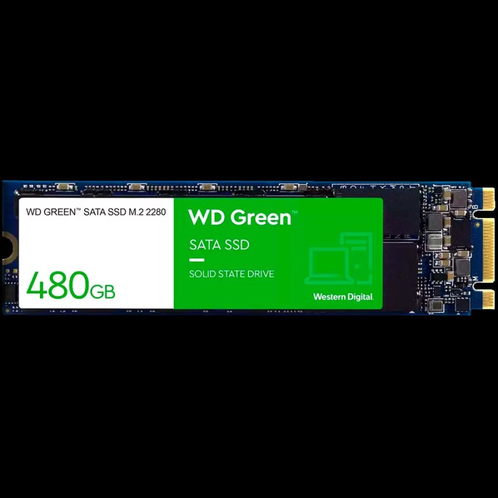 SSD WD Green (M.2, 480GB, SATA 6Gb/s)