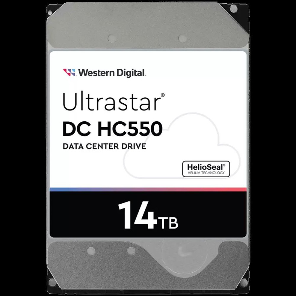 HDD Server WD/HGST Ultrastar 14TB DC HC530, 3.5’’, 512MB, 7200 RPM, SAS, 512E SE P3, SKU: 0F31052