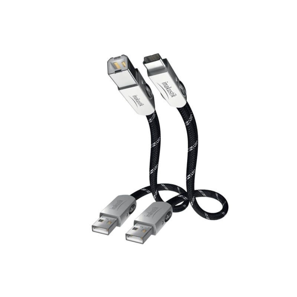 inakustik Кабель Reference High Speed USB 2.0 A > B 0,75m EAN:4001985510610