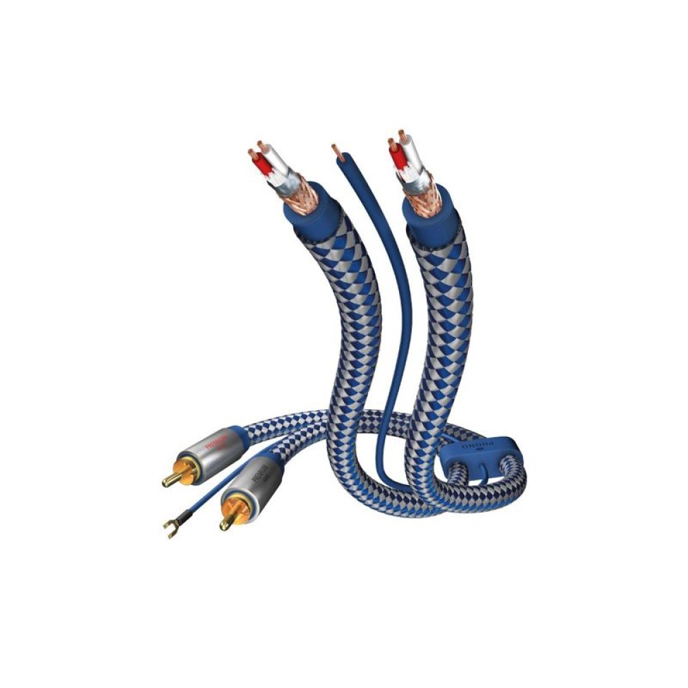 inakustik Кабель PHONO RCA-RCA Premium II 1,5m EAN:4001985513550