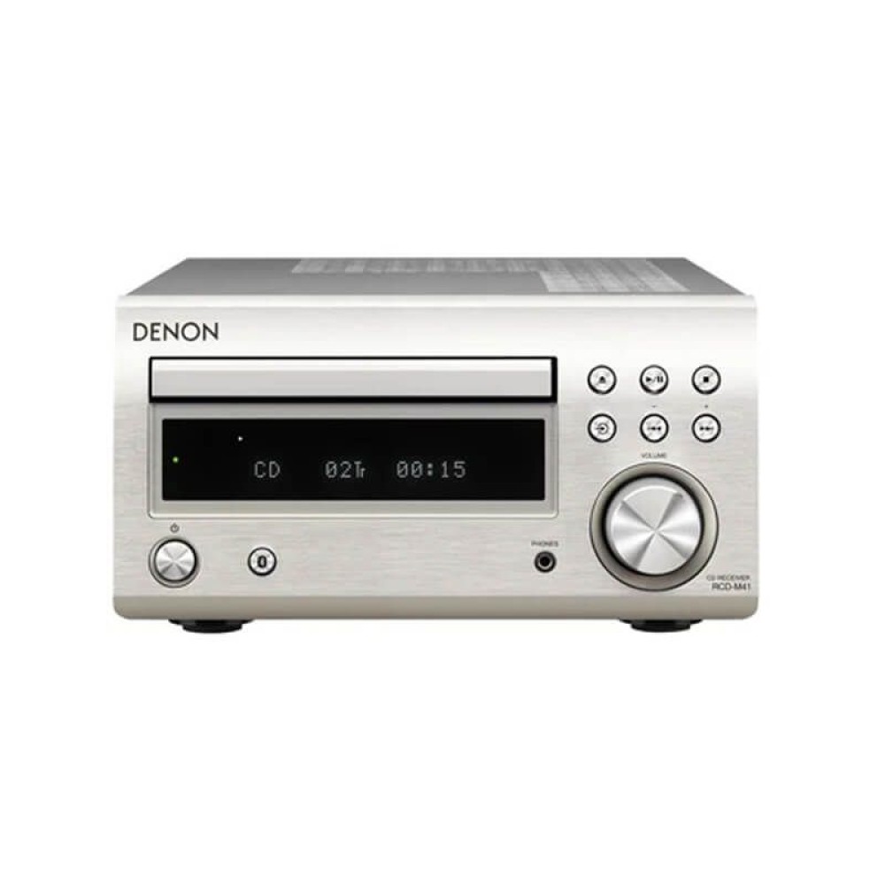 DENON Hi-Fi мини-система RCD-M41 СЕРЕБРО
