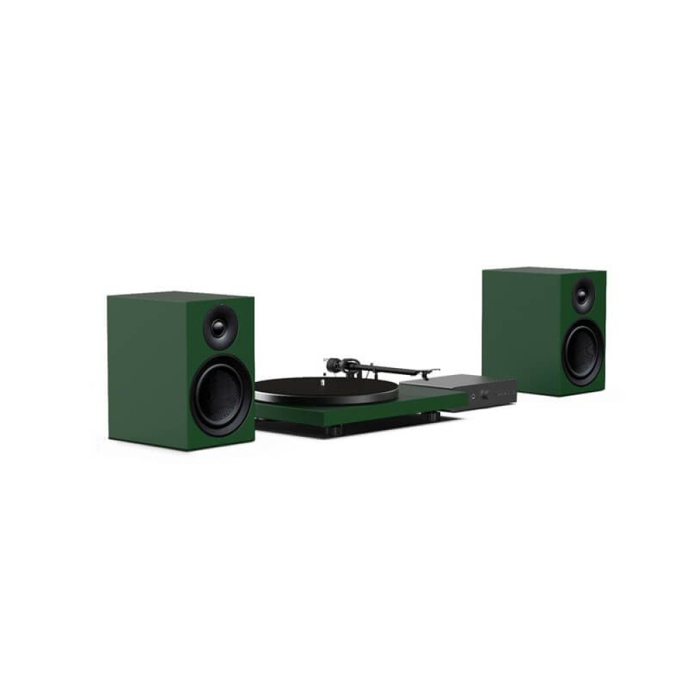 PRO-JECT Проигрыватель пластинок Debut EVO Colourful Audio System ЗЕЛЕНЫЙ