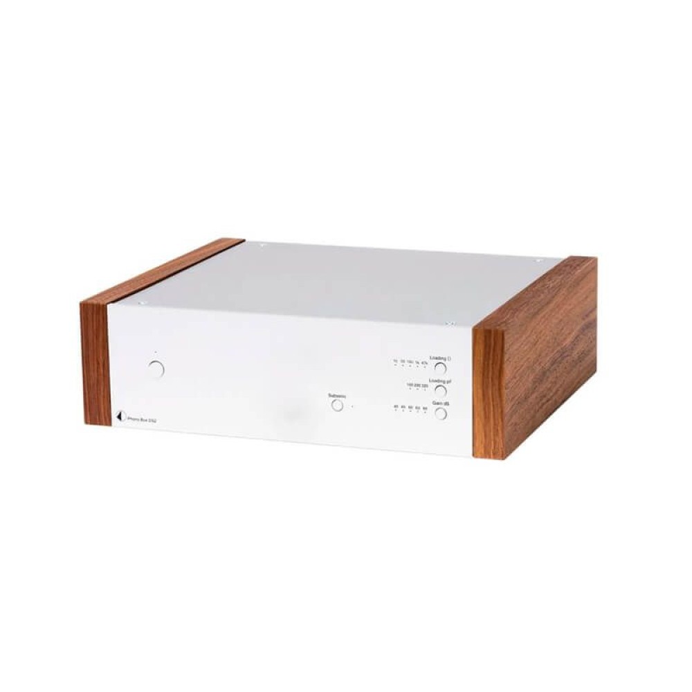 PRO-JECT Фонокорректор Phono Box DS2 СЕРЕБРО ОРЕХ EAN:9120071657871