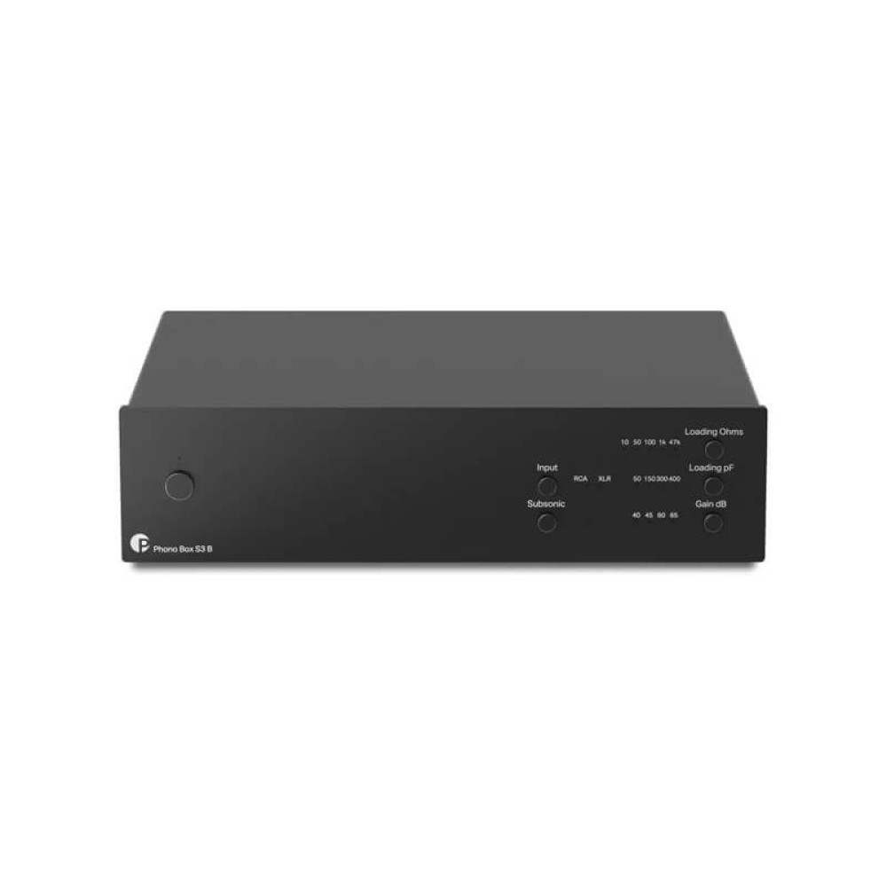 PRO-JECT Фонокорректор Phono Вох S3 В UNI ЧЕРНЫЙ EAN:9120097829283