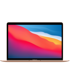 13-inch MacBook Air, Model A2337: Apple M1 chip with 8-core CPU and 7-core GPU, 256GB - Gold