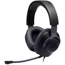 JBL Quantum 100 - Wired Over-Ear Gaming Headset - Black